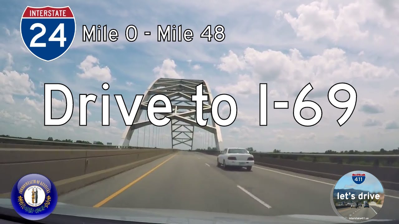 Interstate 24 - Mile 0 to Mile 48 - Kentucky |  Drive America's Highways ?