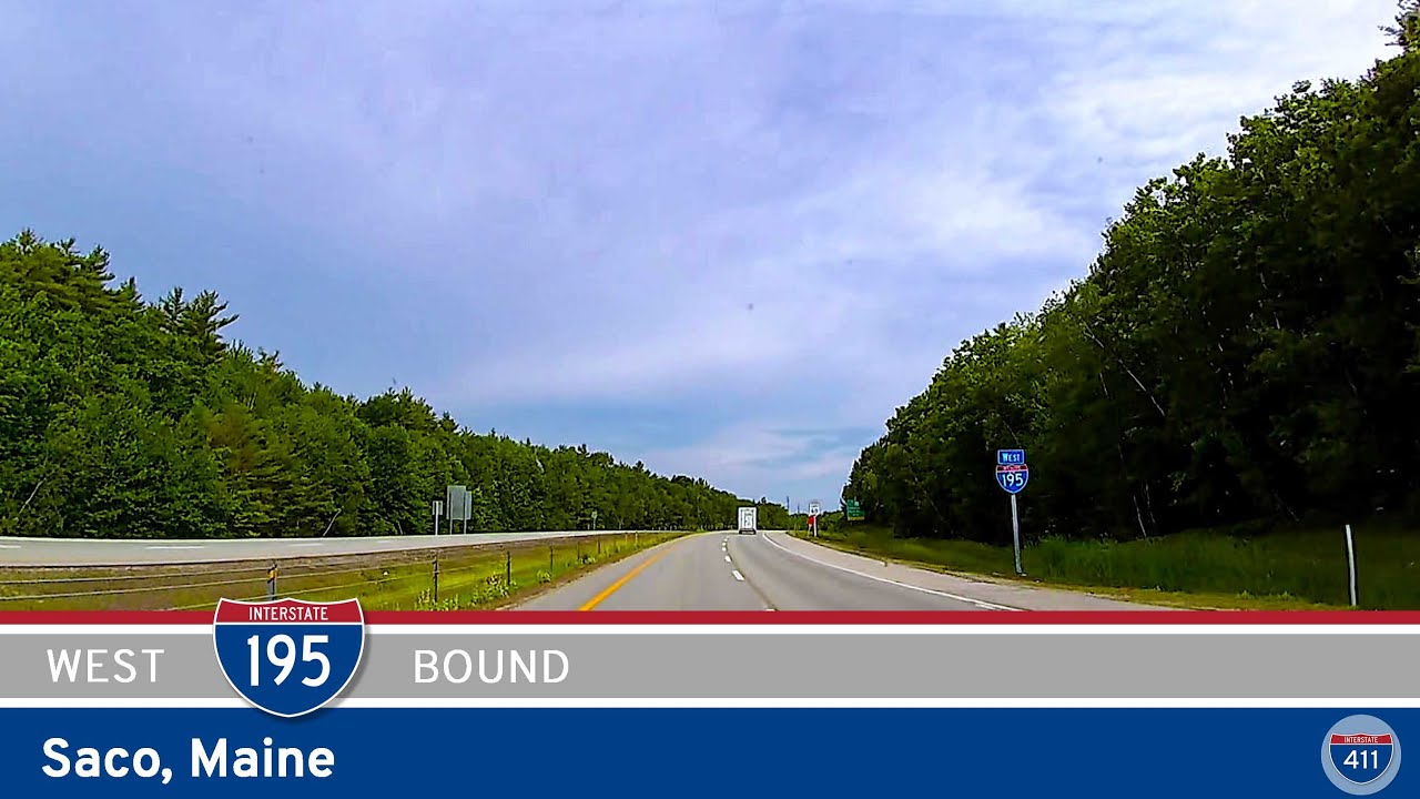 Interstate 195: Saco - Westbound - Maine |  Drive America's Highways ?