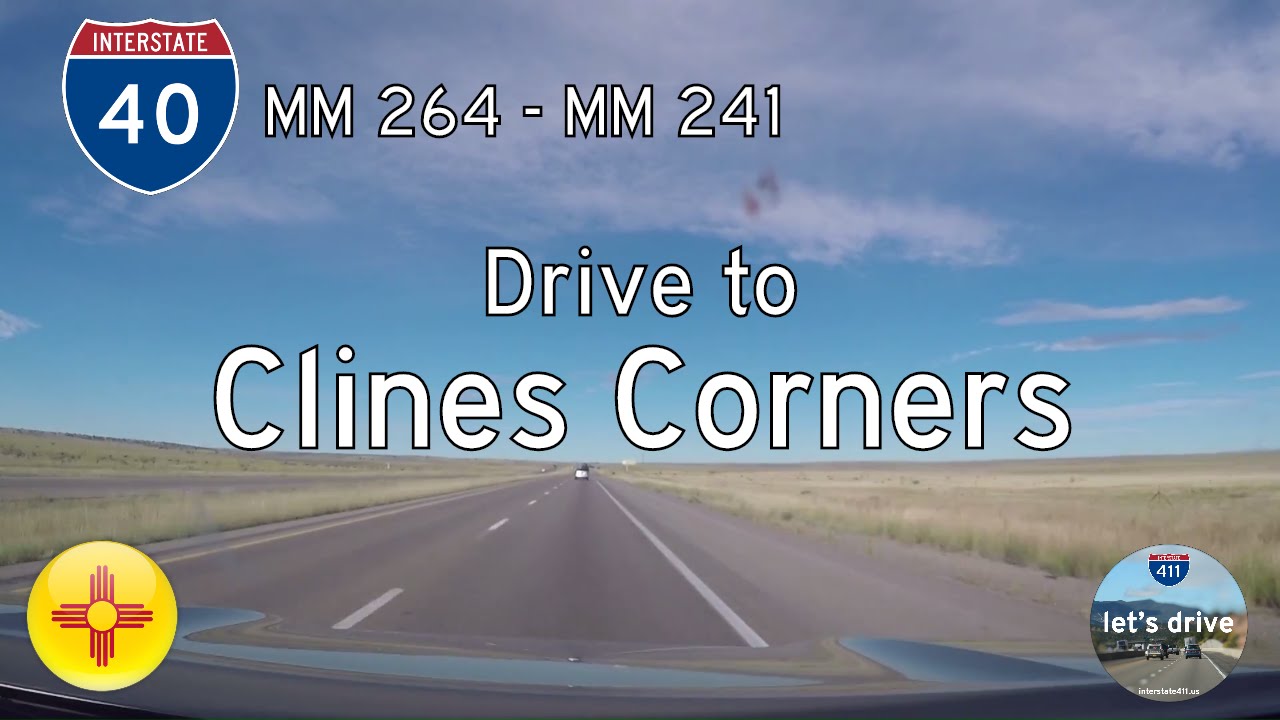 Interstate 40 - Mile 264 - Mile 241 - New Mexico | Drive America's Highways 🚙