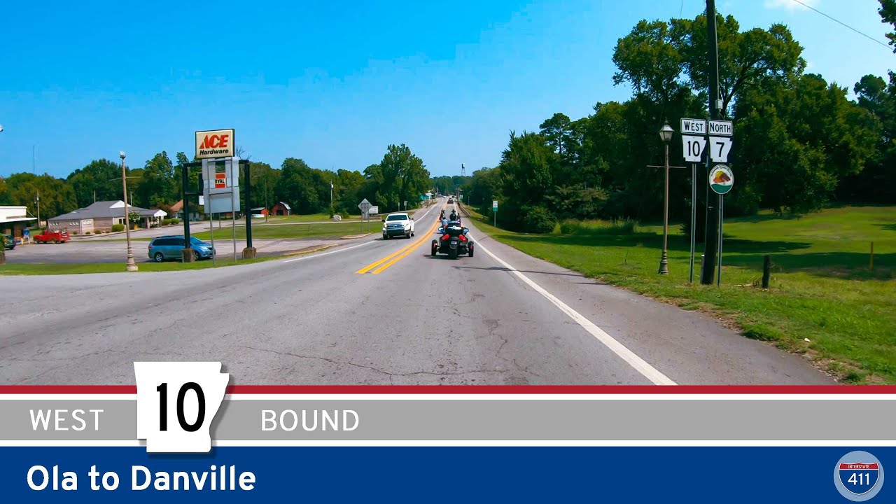 Arkansas Highway 10: Ola to Danville  |  Drive America's Highways ?