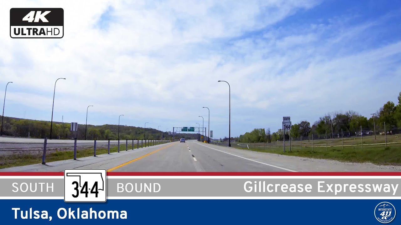 Oklahoma Highway 344: Tulsa – Gillcrease Expressway | Drive America's Highways 🚙