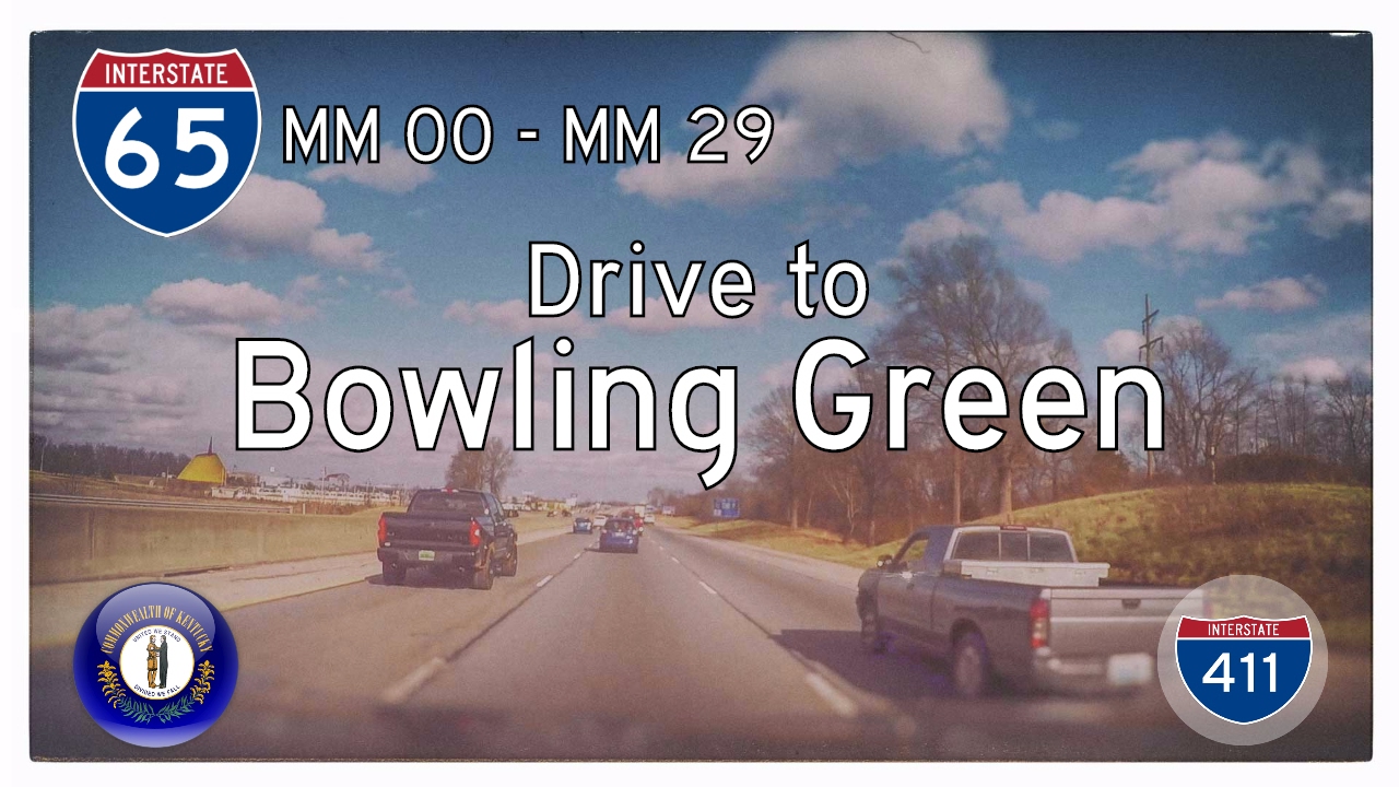 Interstate 65 - Mile 00 - Mile 29 - Kentucky | Drive America's Highways 🚙