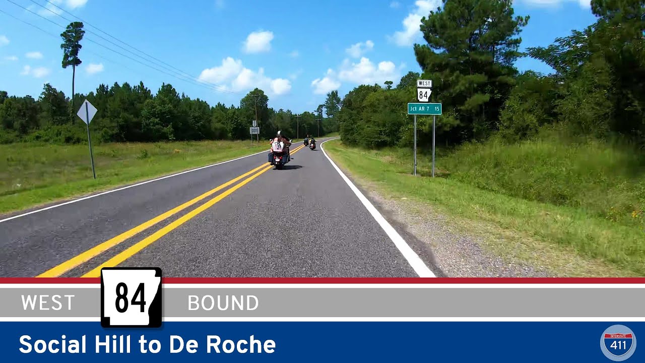 Arkansas Highway 84:  Social Hill to De Roche |  Drive America's Highways ?