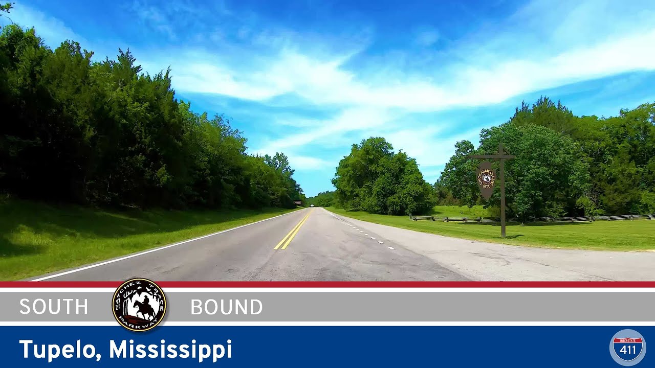 Natchez Trace Parkway: Tupelo - Mississippi | Drive America's Highways 🚙