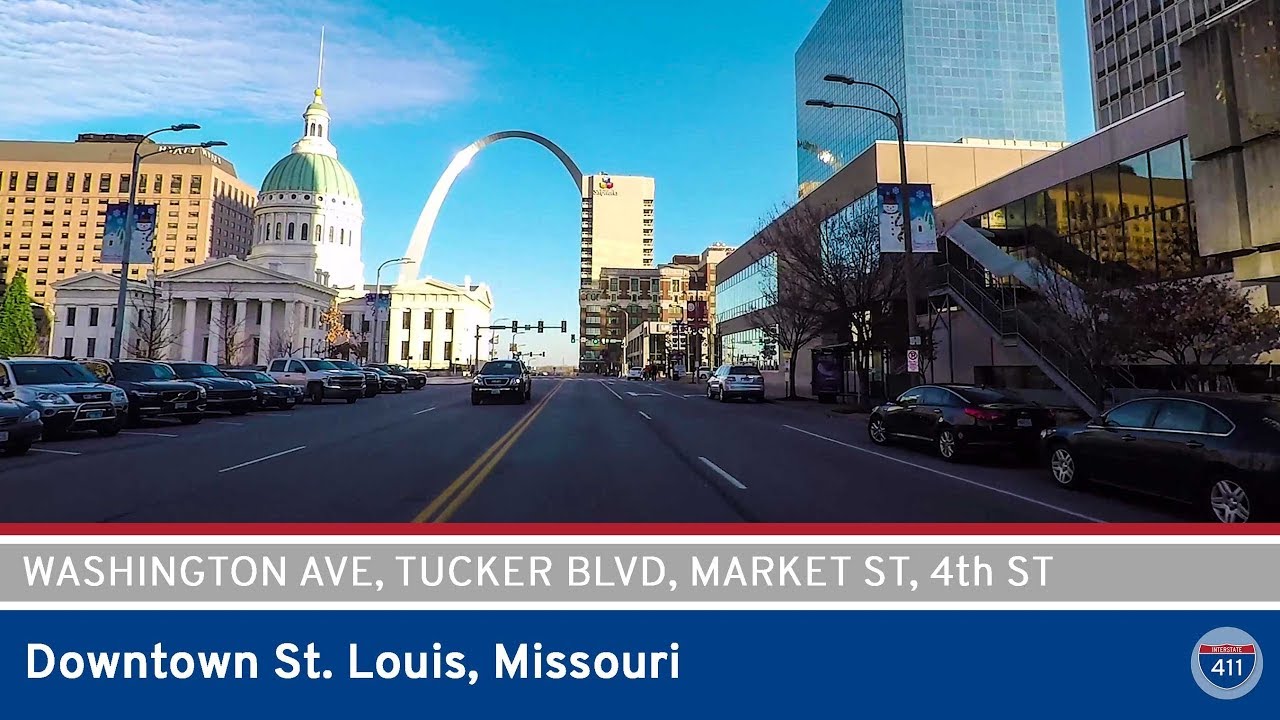 Various Streets - Downtown St. Louis - Missouri |  Drive America's Highways ?