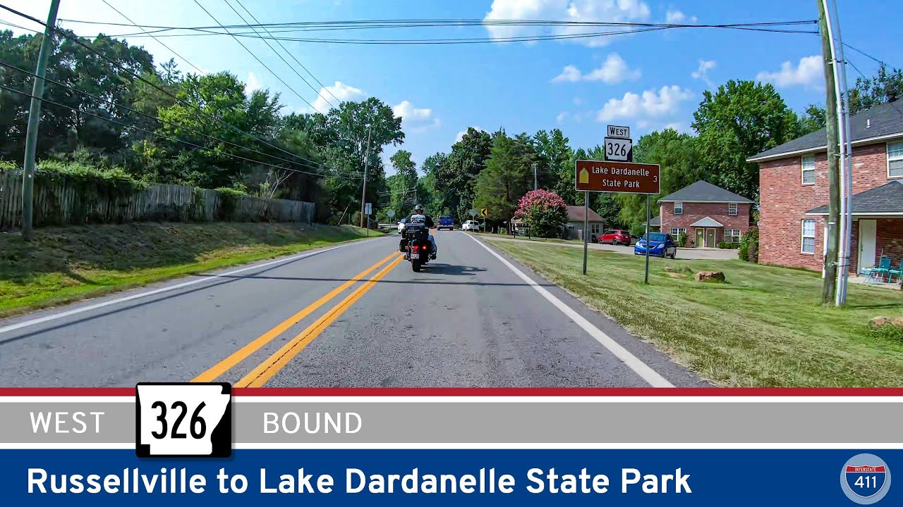 Arkansas Highway 326: Russellville to Lake Dardanelle State Park | Drive America's Highways 🚙