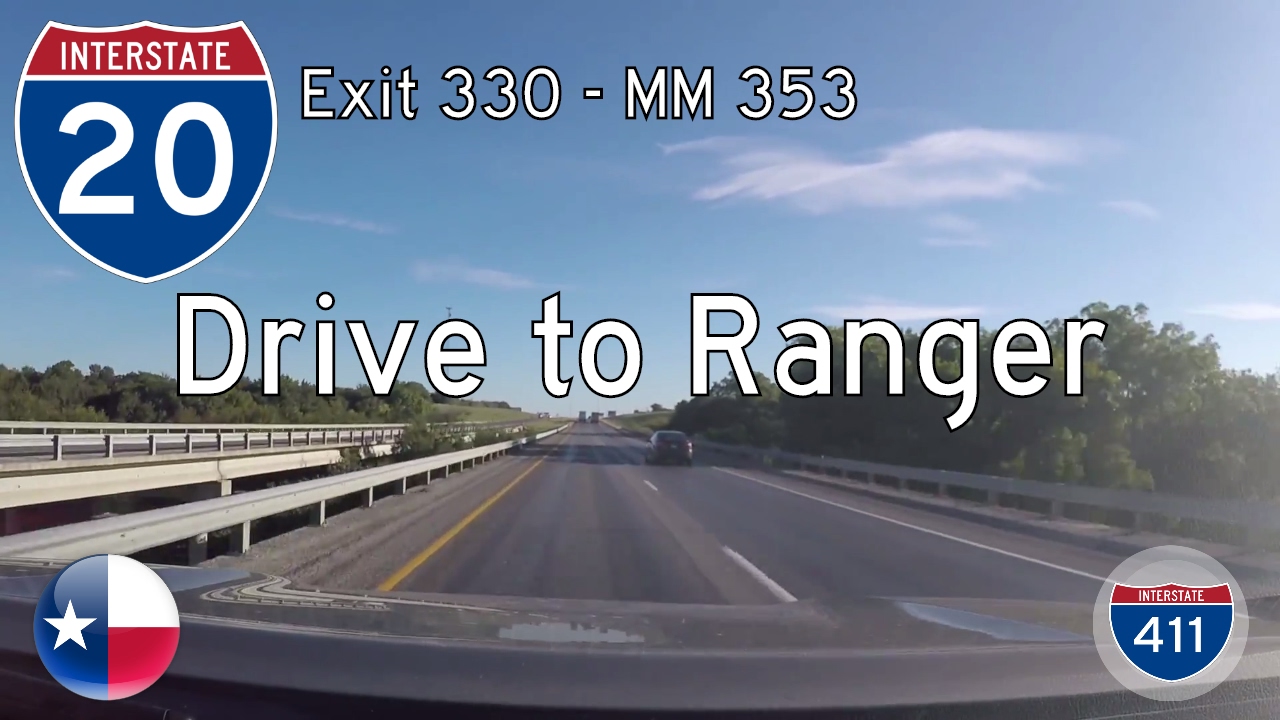 Interstate 20 - Mile 330 - Mile 353 - Texas | Drive America's Highways ?
