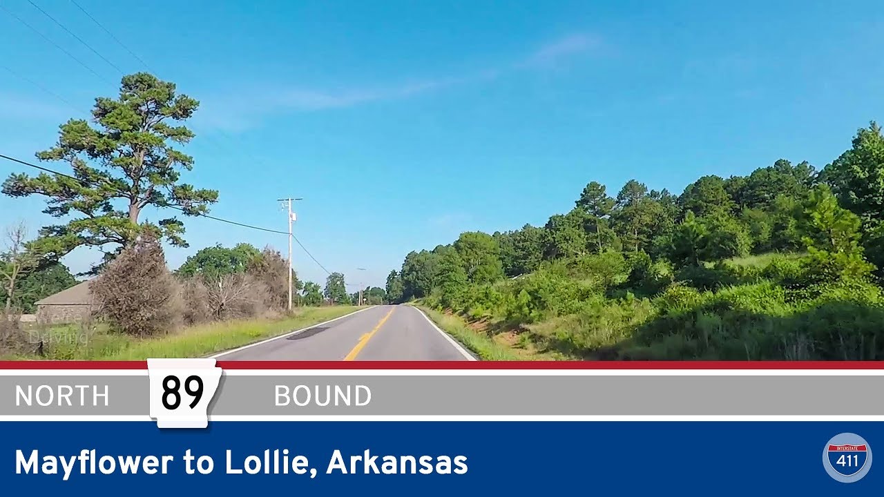 Arkansas Highway 89 - Mayflower to Lollie |  Drive America's Highways 🚙
