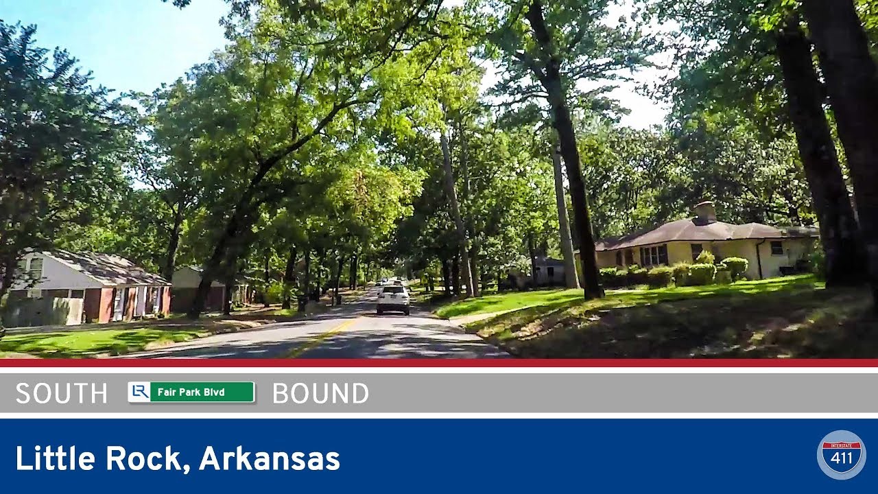 Fair Park Blvd in Little Rock - Arkansas  |  Drive America's Highways ?