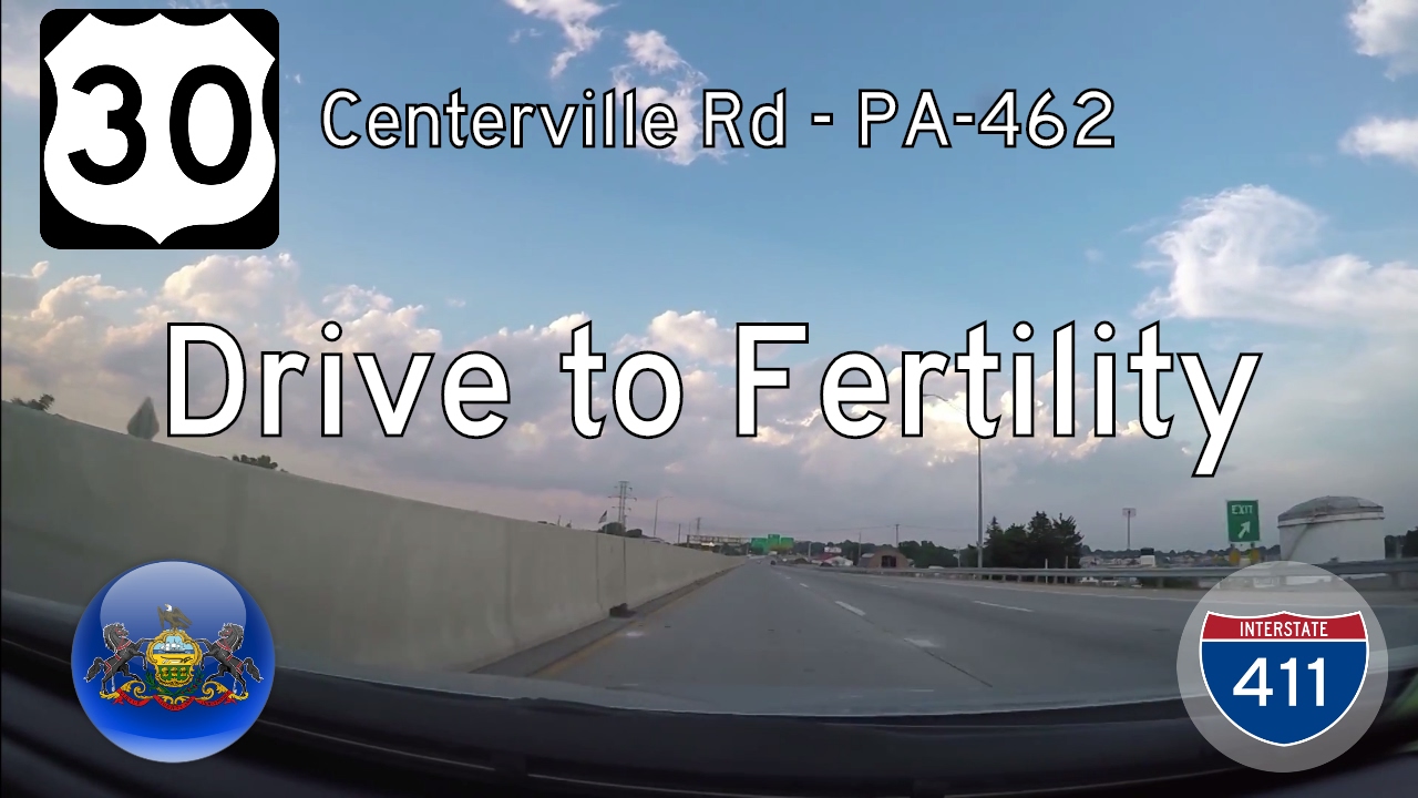 US Highway 30 - Centerville Rd - PA Highway 462 - Pennsylvania | Drive America's Highways 🚙
