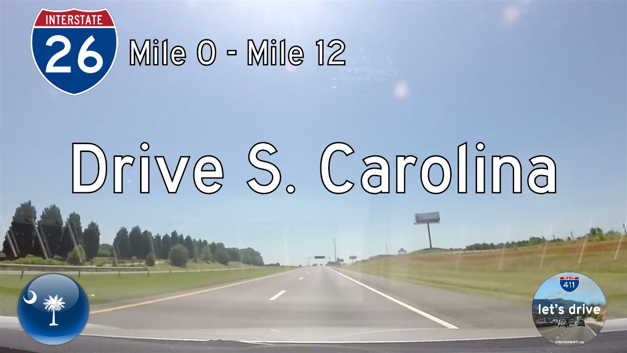 Interstate 26 - Mile 00 - Mile 12 - South Carolina | Drive America's Highways ?
