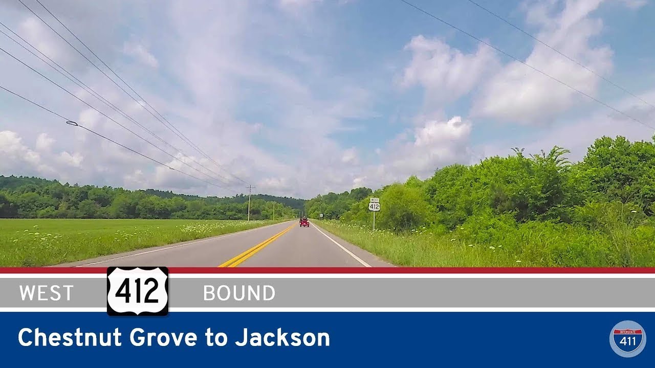 U.S. Highway 412 - Chestnut Grove to Jackson - Tennessee |  Drive America's Highways ?