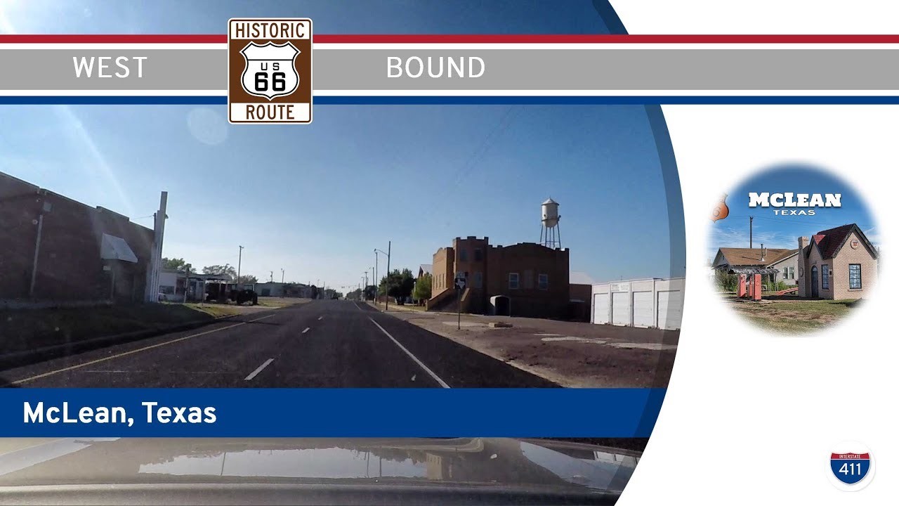 Historic Route 66 - McLean - Texas |  Drive America's Highways 🚙