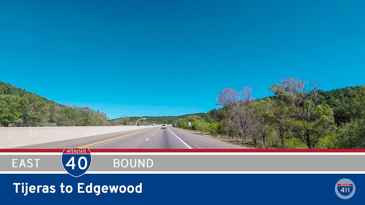 [Remastered] Interstate 40 - Tijeras to Edgewood - New Mexico |  Drive America's Highways 🚙