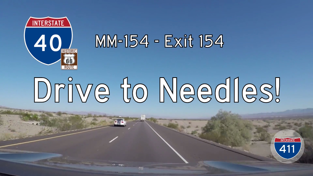 Interstate 40 - Mile 154 - Mile 144 - California | Drive America's Highways ?