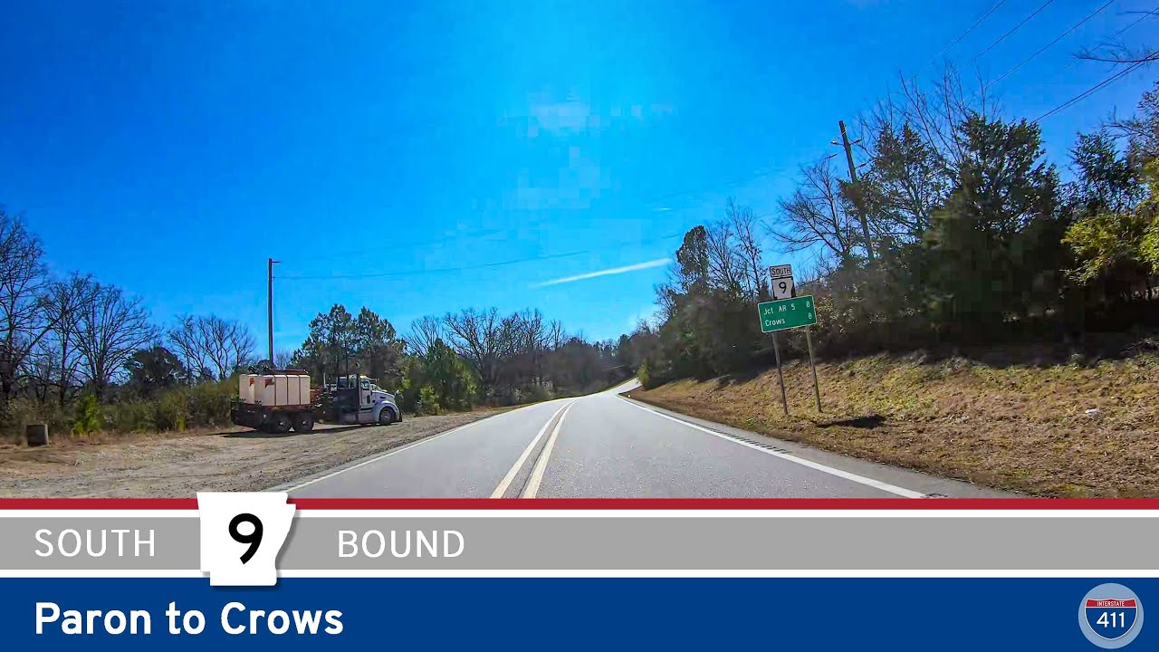 Arkansas Highway 9: Paron to Crows | Drive America's Highways 🚙