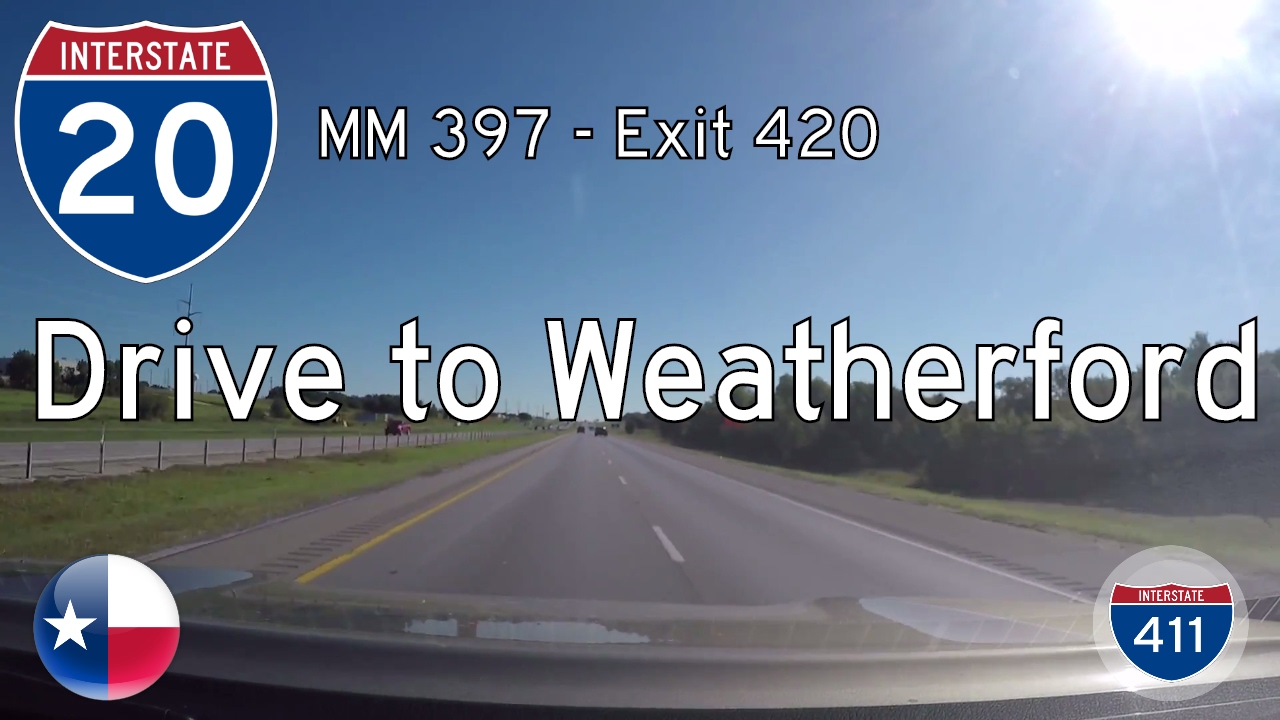 Interstate 20 - Mile 397 - Mile 420 - Texas | Drive America's Highways ?