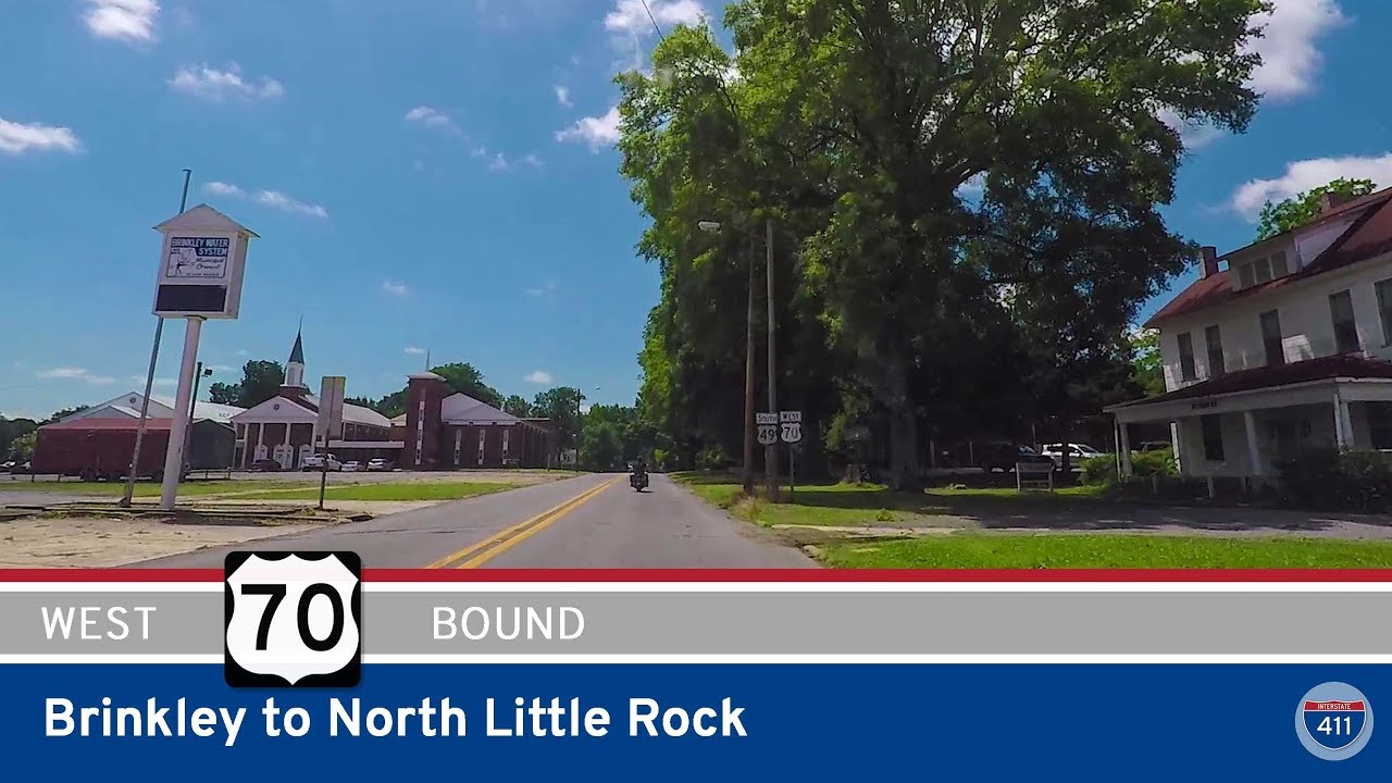 U.S. Highway 70 - Brinkley to North Little Rock - Arkansas |  Drive America's Highways ?