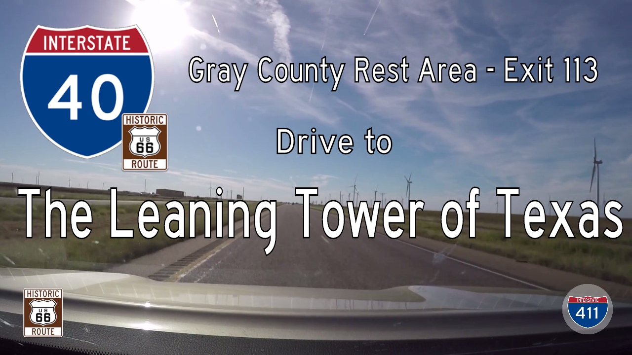 Interstate 40 - Mile 131 - Mile 113 - Texas | Drive America's Highways 🚙