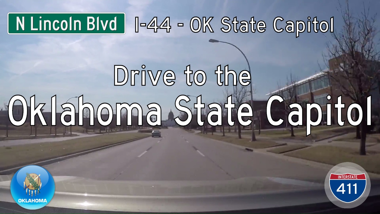 Lincoln Blvd - Interstate 44 - Oklahoma State Capitol - Oklahoma City | Drive America's Highways ?