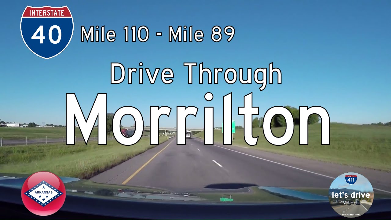 Interstate 40 - Mile 110 -  Mile 89 - Arkansas | Drive America's Highways ?