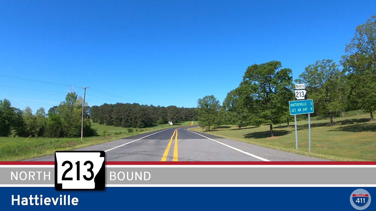 Arkansas Highway 213 through Hattieville | Drive America's Highways 🚙