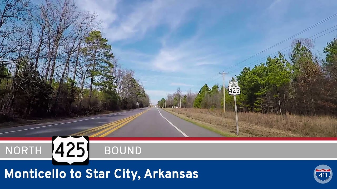 U.S. Highway 425 - Monticello to Star City - Arkansas |  Drive America's Highways ?