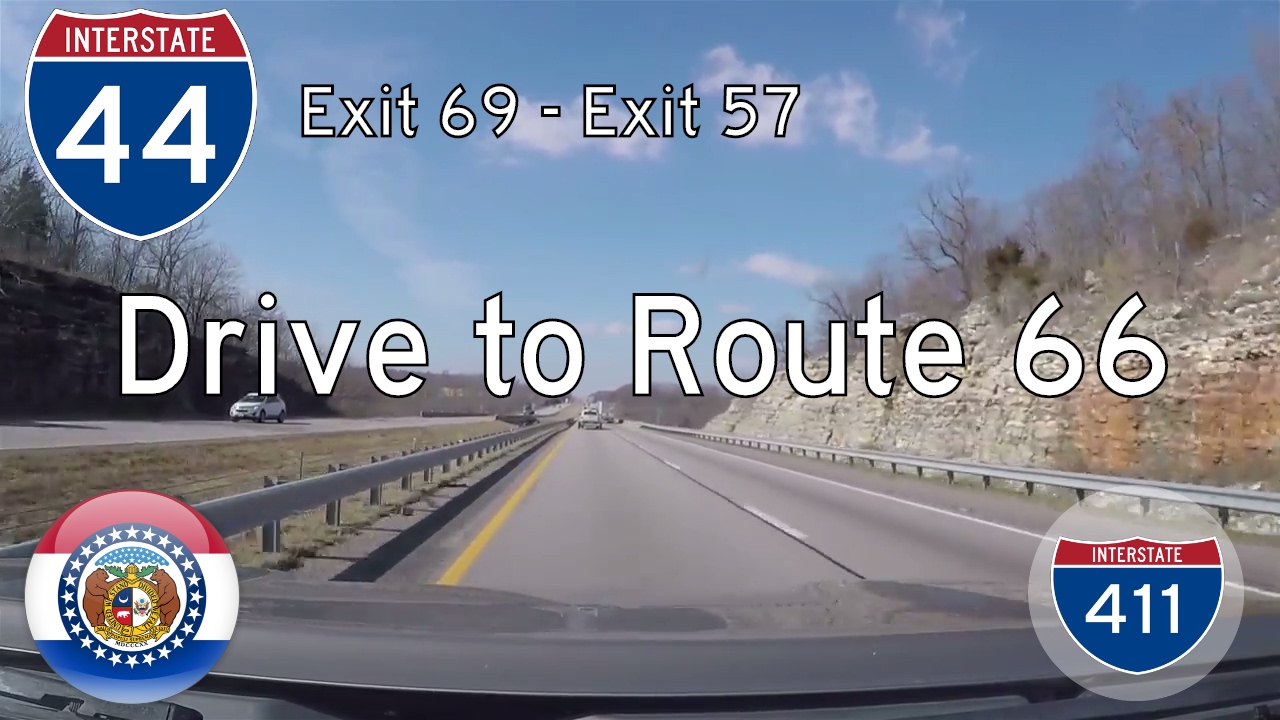 Interstate 44 - Mile 69 - Mile 57 - Missouri | Drive America's Highways ?