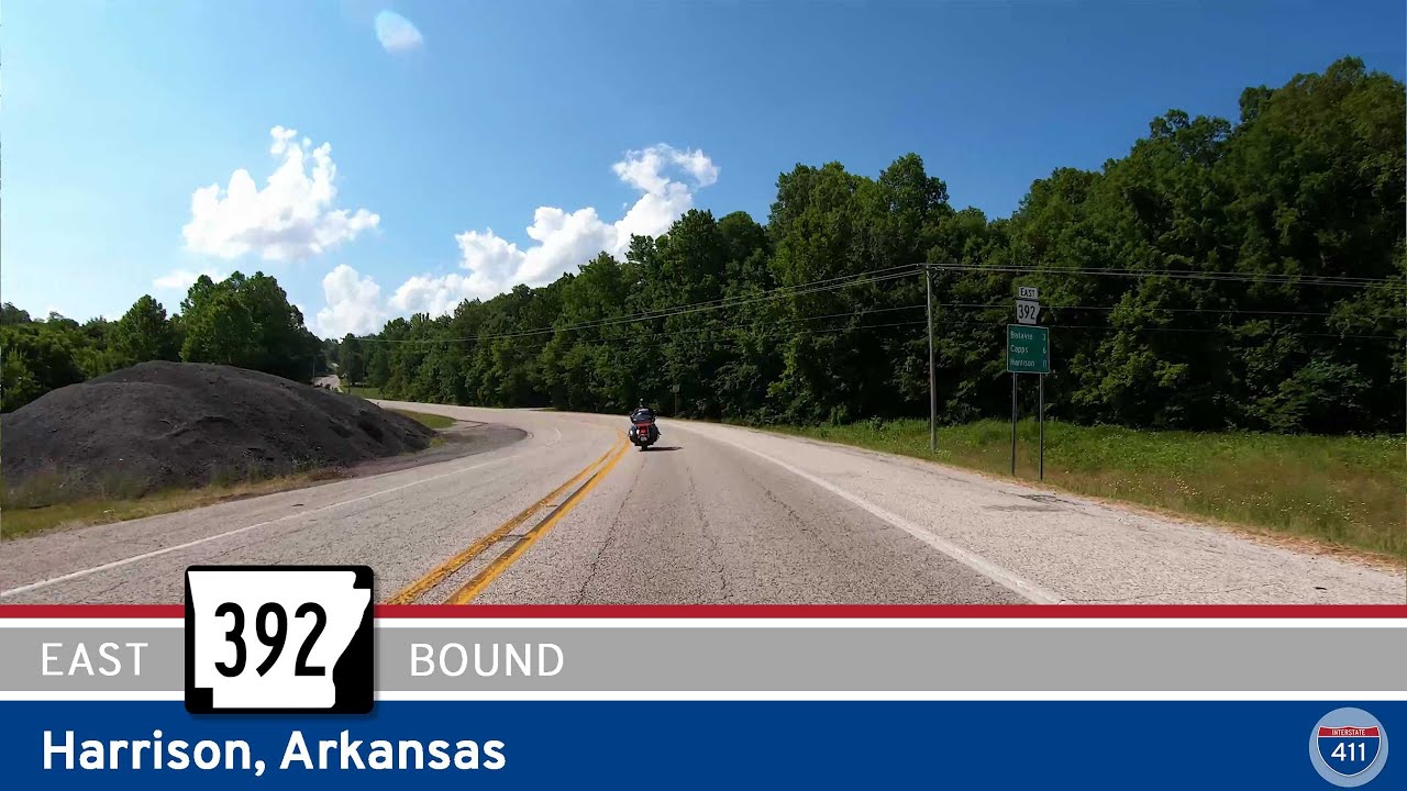 Arkansas Highway 392: Harrison [Remaster] | Drive America's Highways 🚙