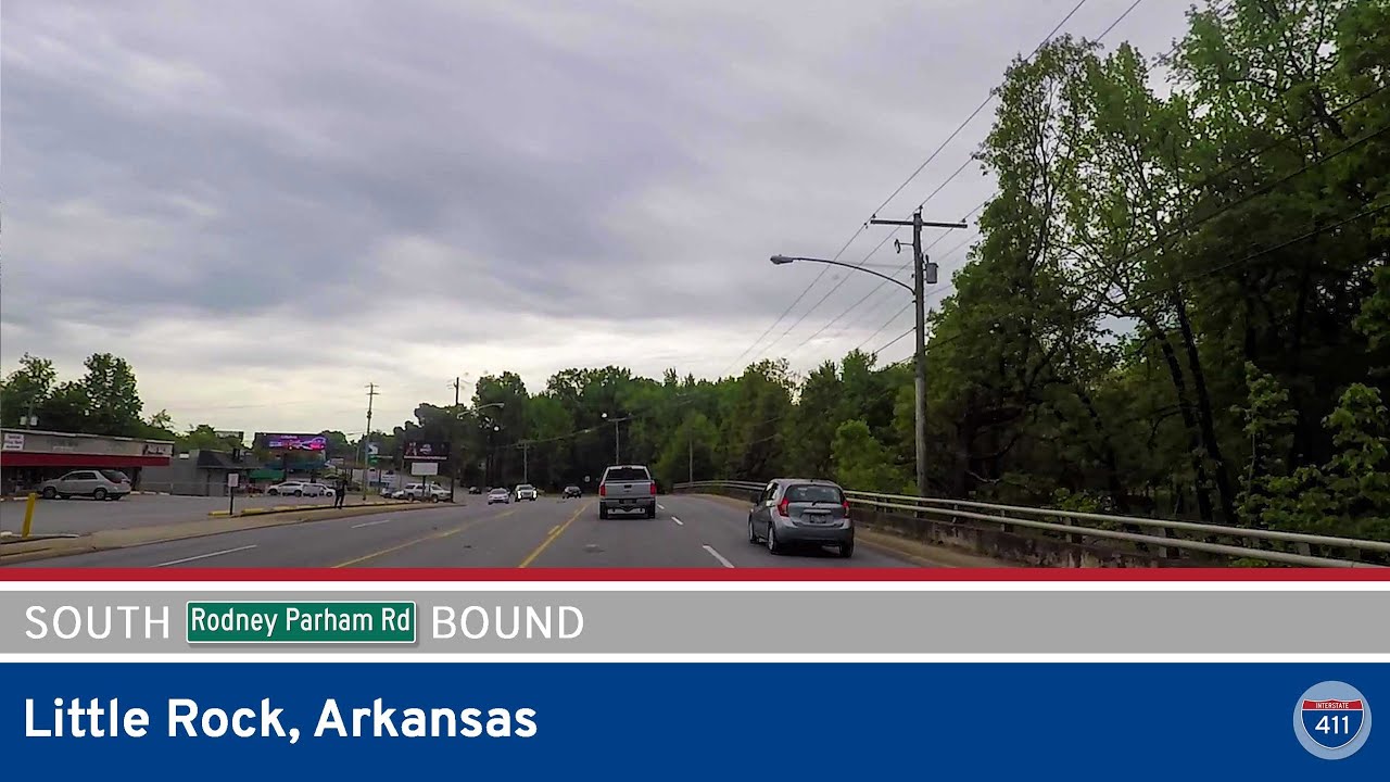 Rodney Parham Rd - Southbound - Little Rock Arkansas  |  Drive America's Highways ?