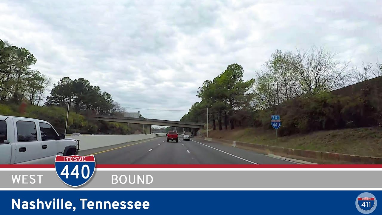 Interstate 440 Westbound: Nashville - Tennessee |  Drive America's Highways ?