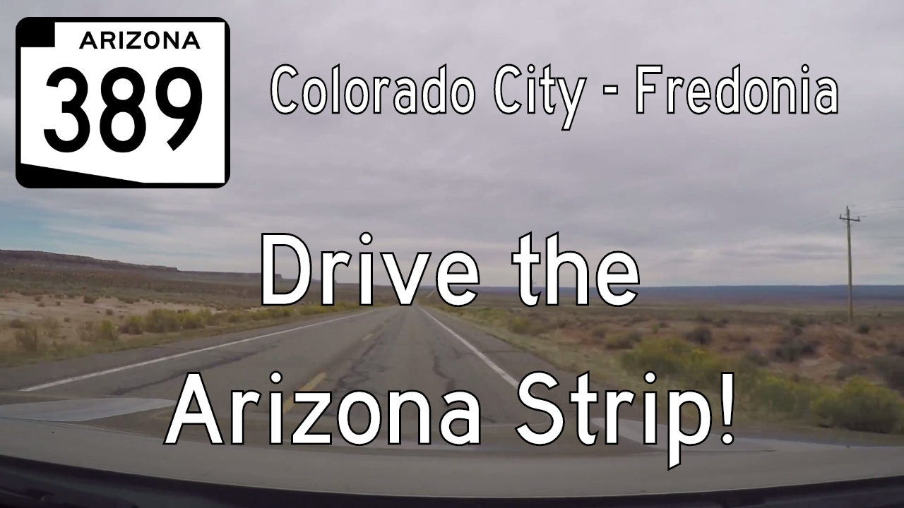 Arizona Highway 389 - Colorado City - Fredonia | Drive America's Highways ?