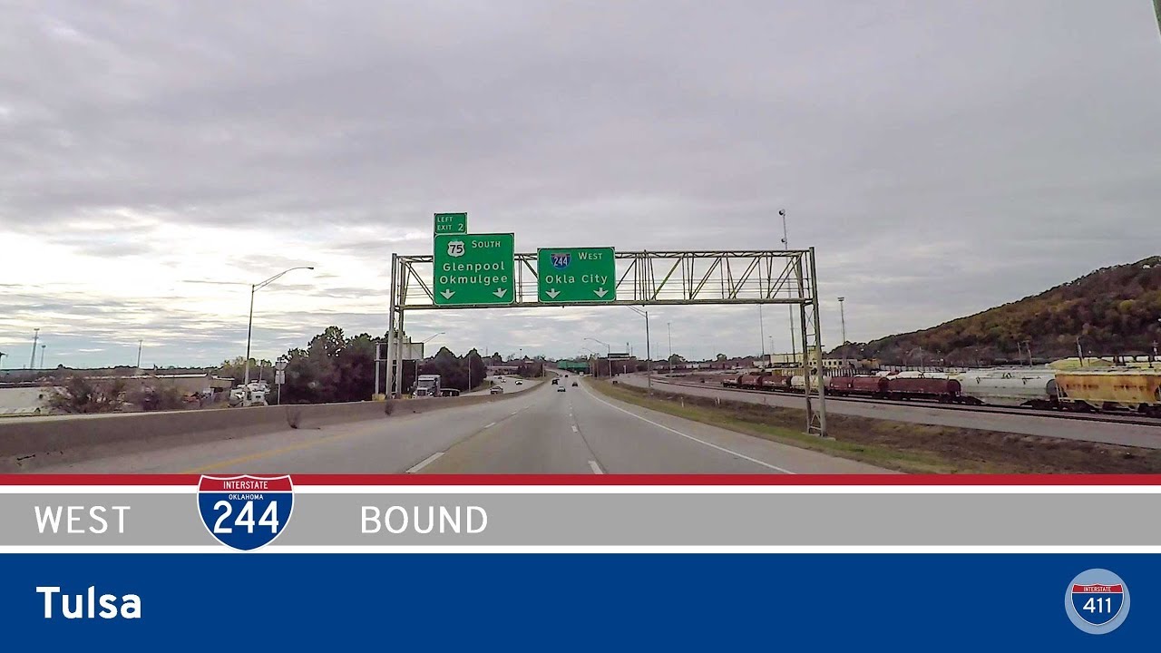 Interstate 244 - Southwest Tulsa - Oklahoma |  Drive America's Highways ?
