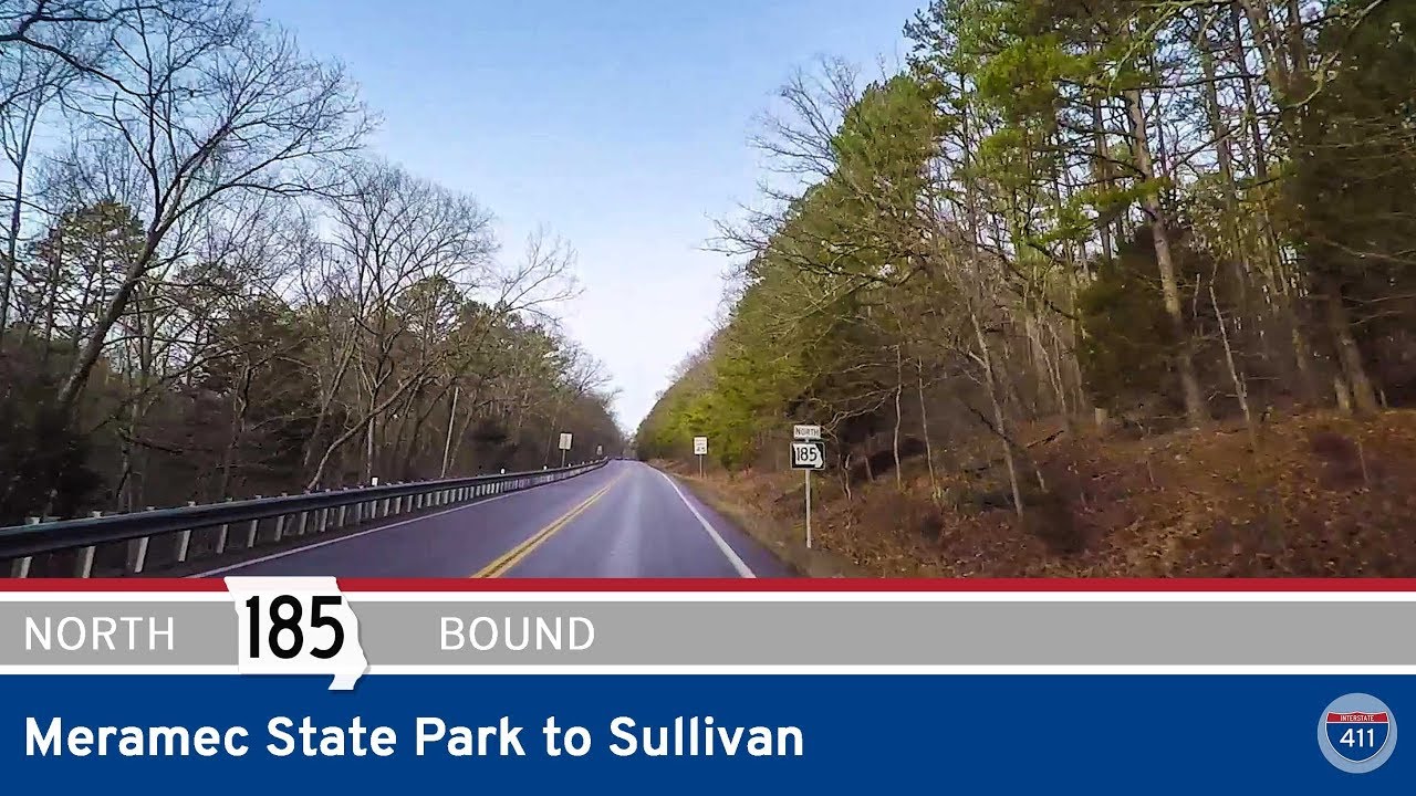 Missouri Highway 185 - Meramec State Park to Sullivan |  Drive America's Highways 🚙