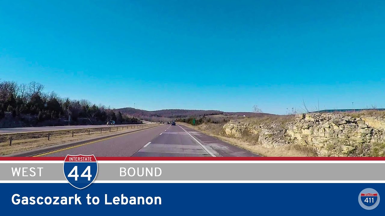 Interstate 44 - Gascozark to Lebanon - Missouri |  Drive America's Highways 🚙