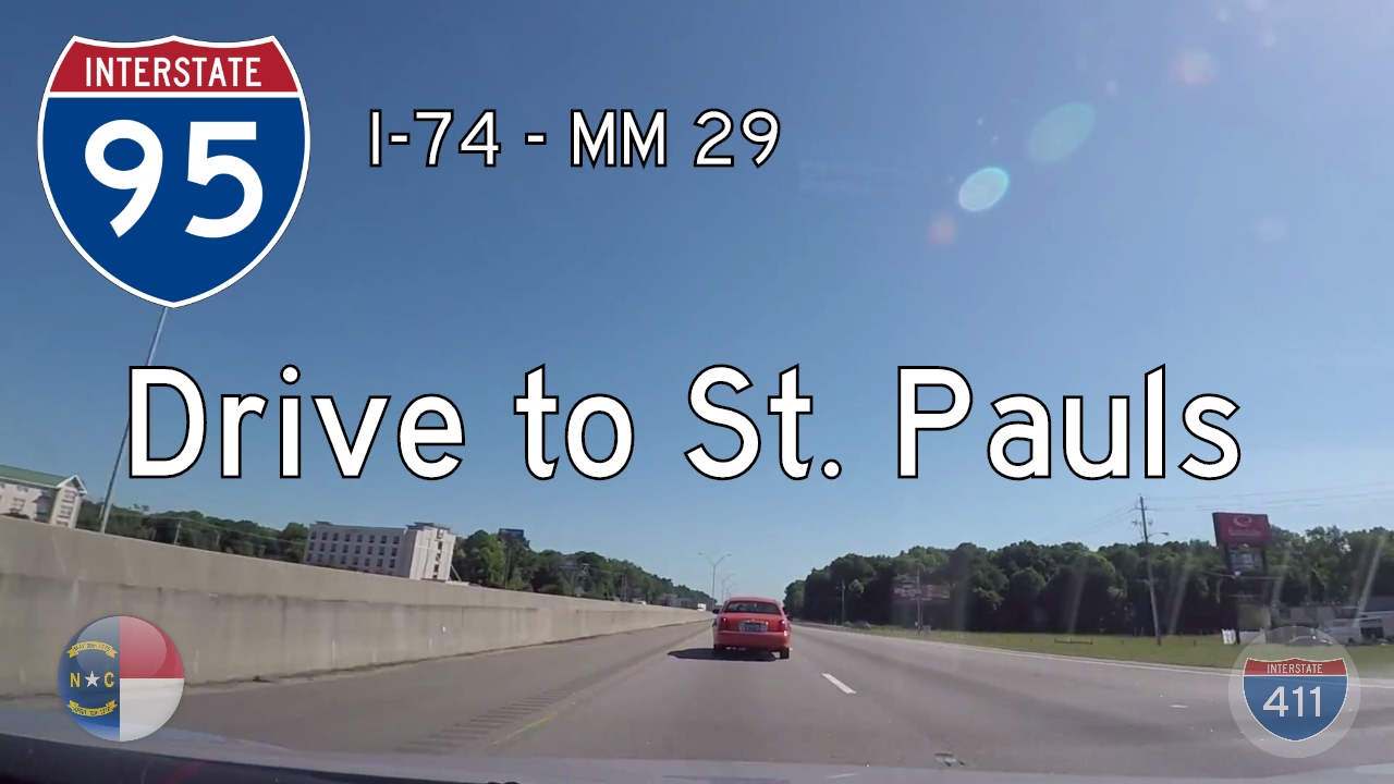 Interstate 95 - Mile 13 - Mile 29 - North Carolina | Drive America's Highways ?