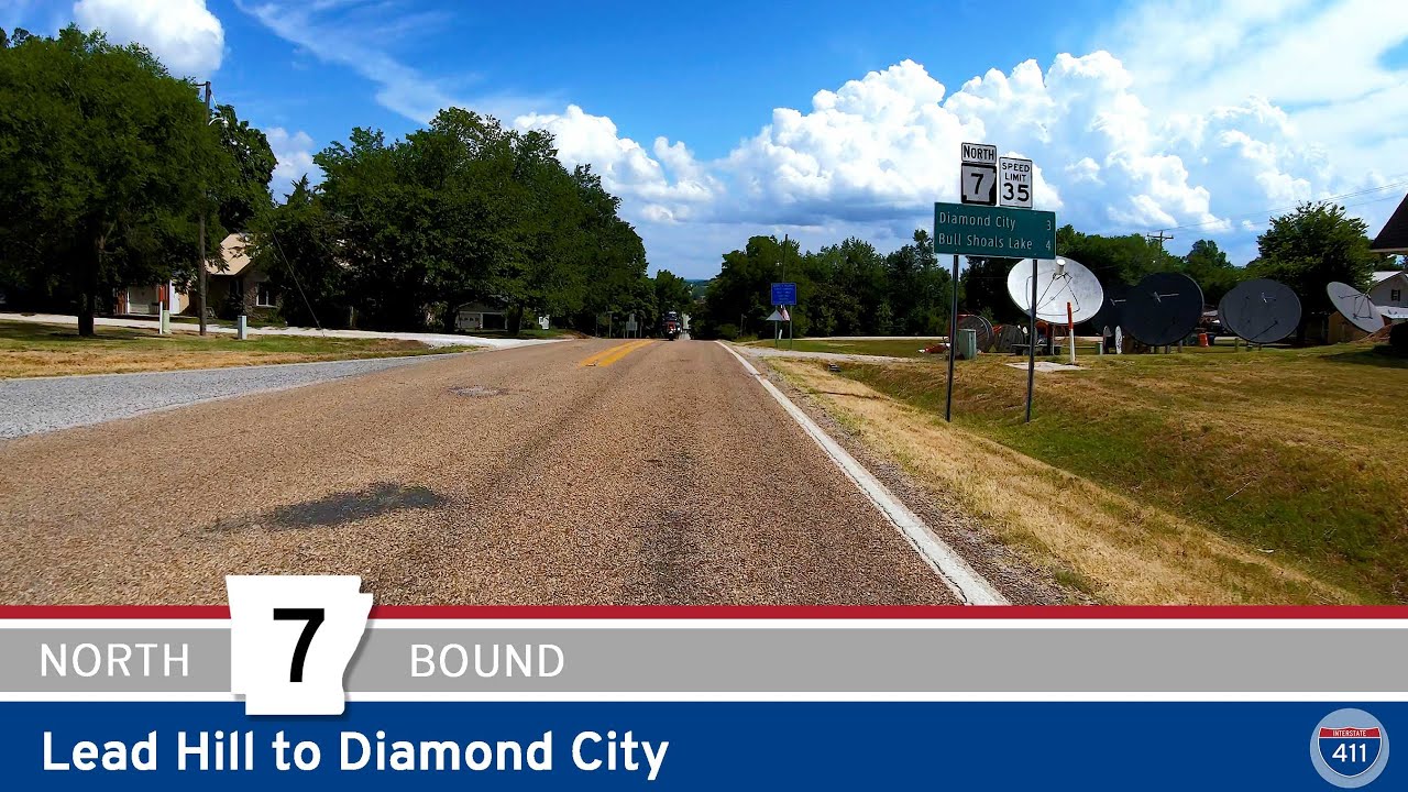 Arkansas Highway 7: Lead Hill to Diamond City | Drive America's Highways 🚙