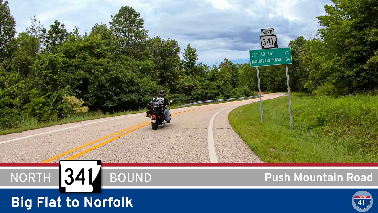 Arkansas Highway 341: Push Mountain Road - Big Flat to Norfolk |  Drive America's Highways ?