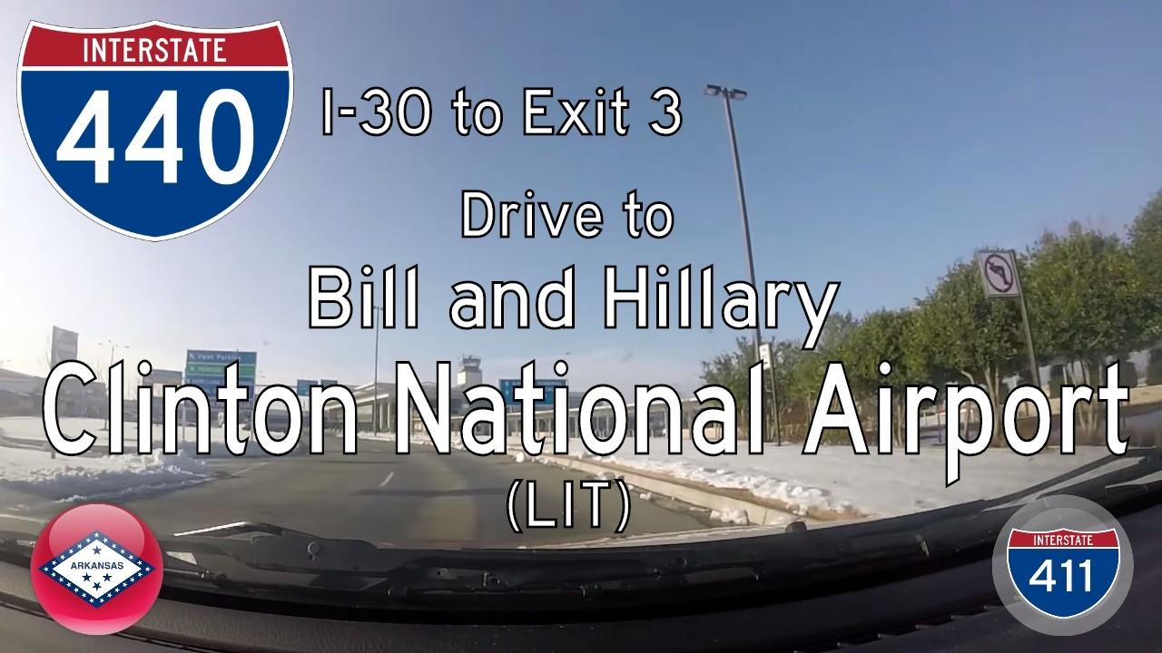 Interstate 440 – Interstate 30 – Clinton Nat'l Airport – Arkansas