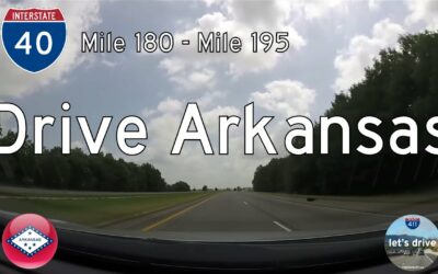 Interstate 40 – Mile 180 to Mile 195 – Arkansas