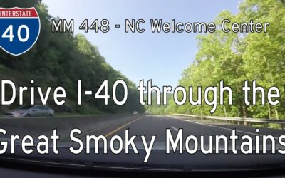 Interstate 40 – TN Mile 448 – NC Mile 10 – Tennessee – N Carolina