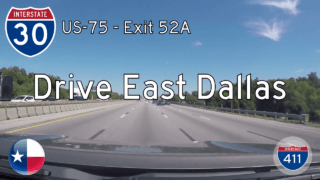 I-30 East US-75 - Exit 52A
