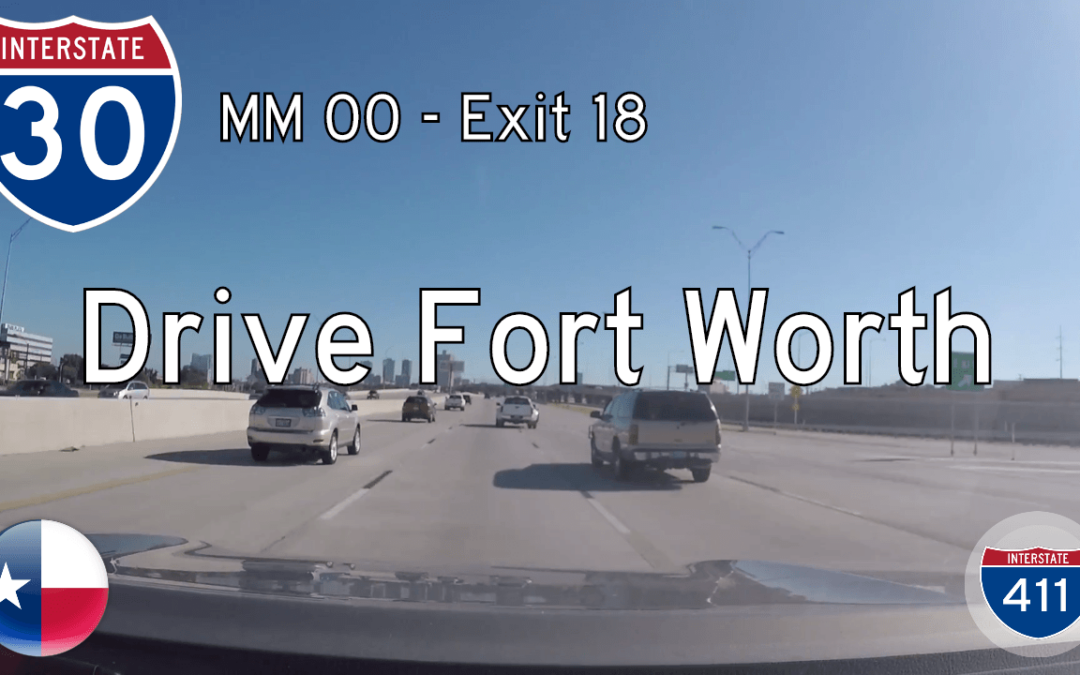 Interstate 30 in Fort Worth – Texas