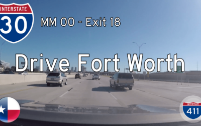 Interstate 30 in Fort Worth – Texas