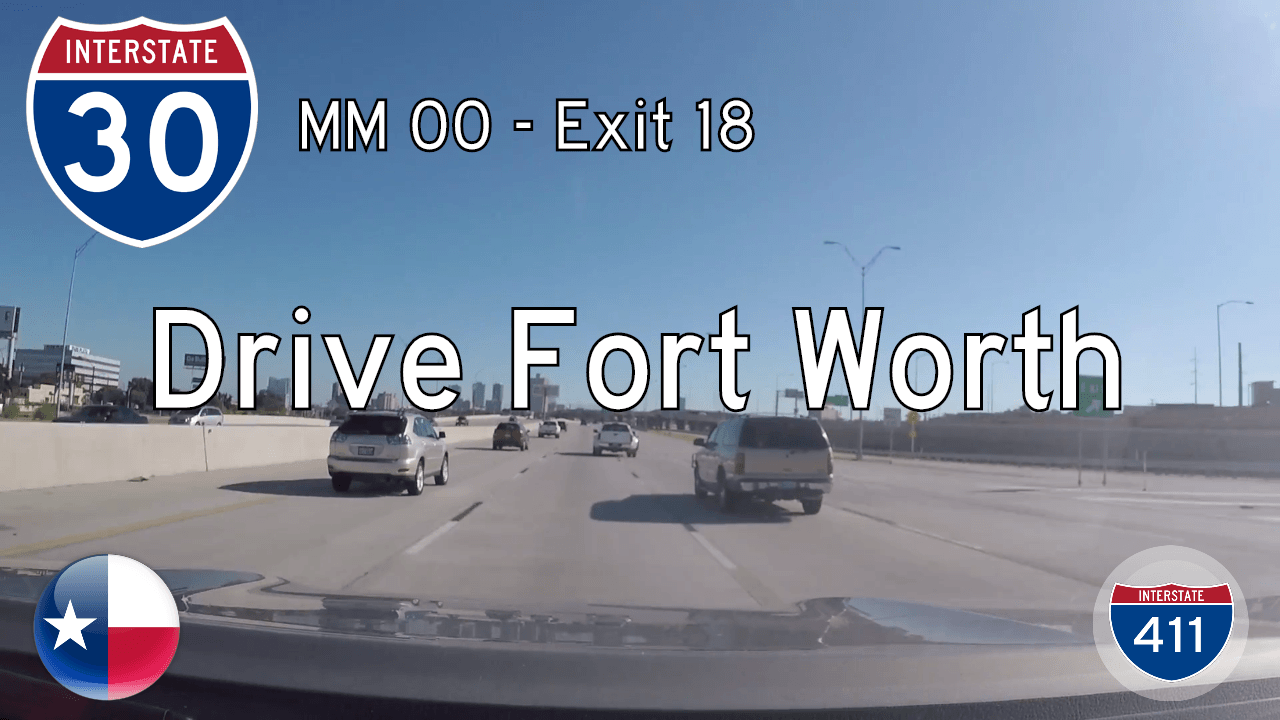 Interstate 30 in Fort Worth