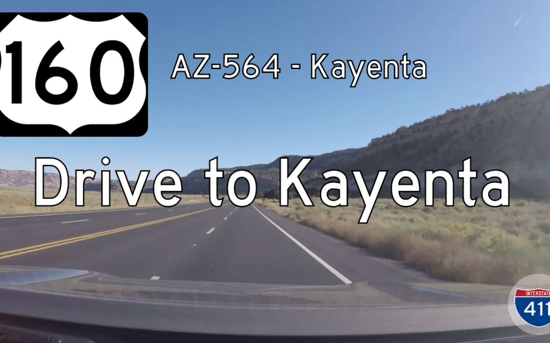 U.S. Highway 160 – Tsegi to Kayenta – Arizona