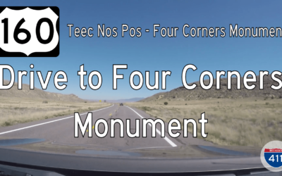 U.S. Highway 160 – Teec Nos Pos to Four Corners – Arizona