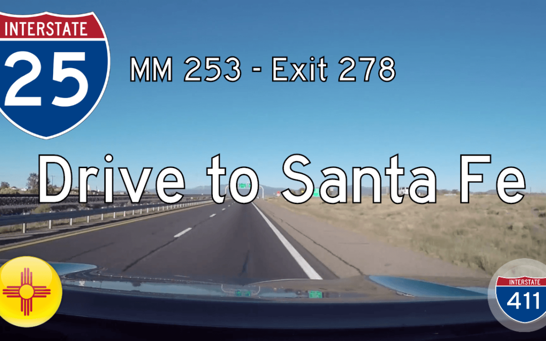 Interstate 25 – San Felipe to Santa Fe – New Mexico