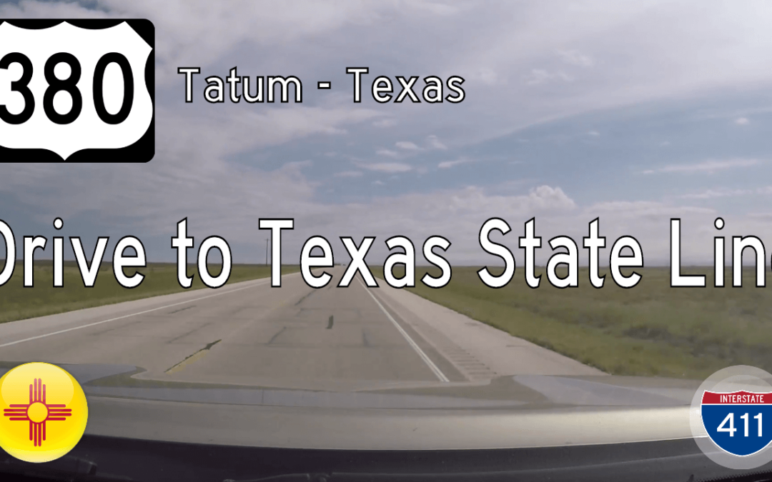 U.S. Highway 380 – Tatum to Texas State Line – New Mexico