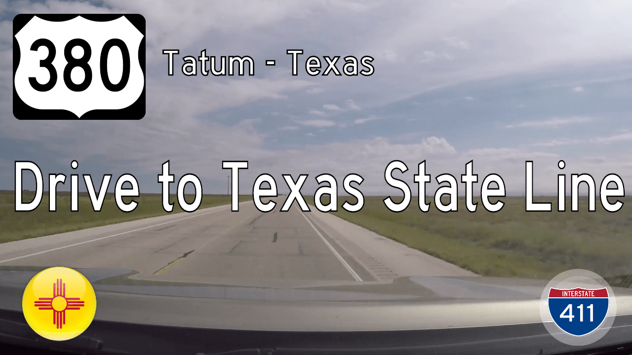 US-380 - Tatum to Texas State Line